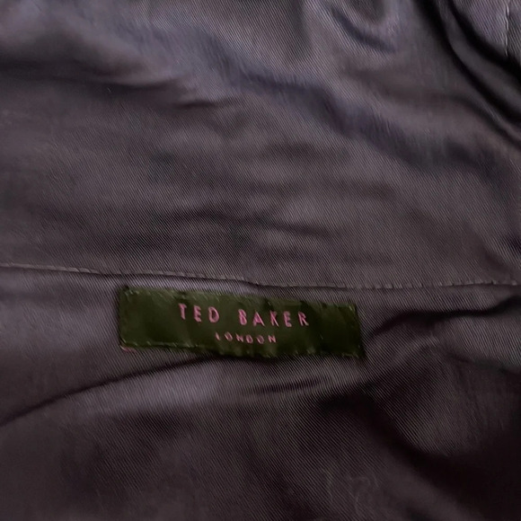 Ted Baker London 100% Wool Jefferson Flat Front Dress Pants - NWOT - Size 42R - Picture 6 of 8